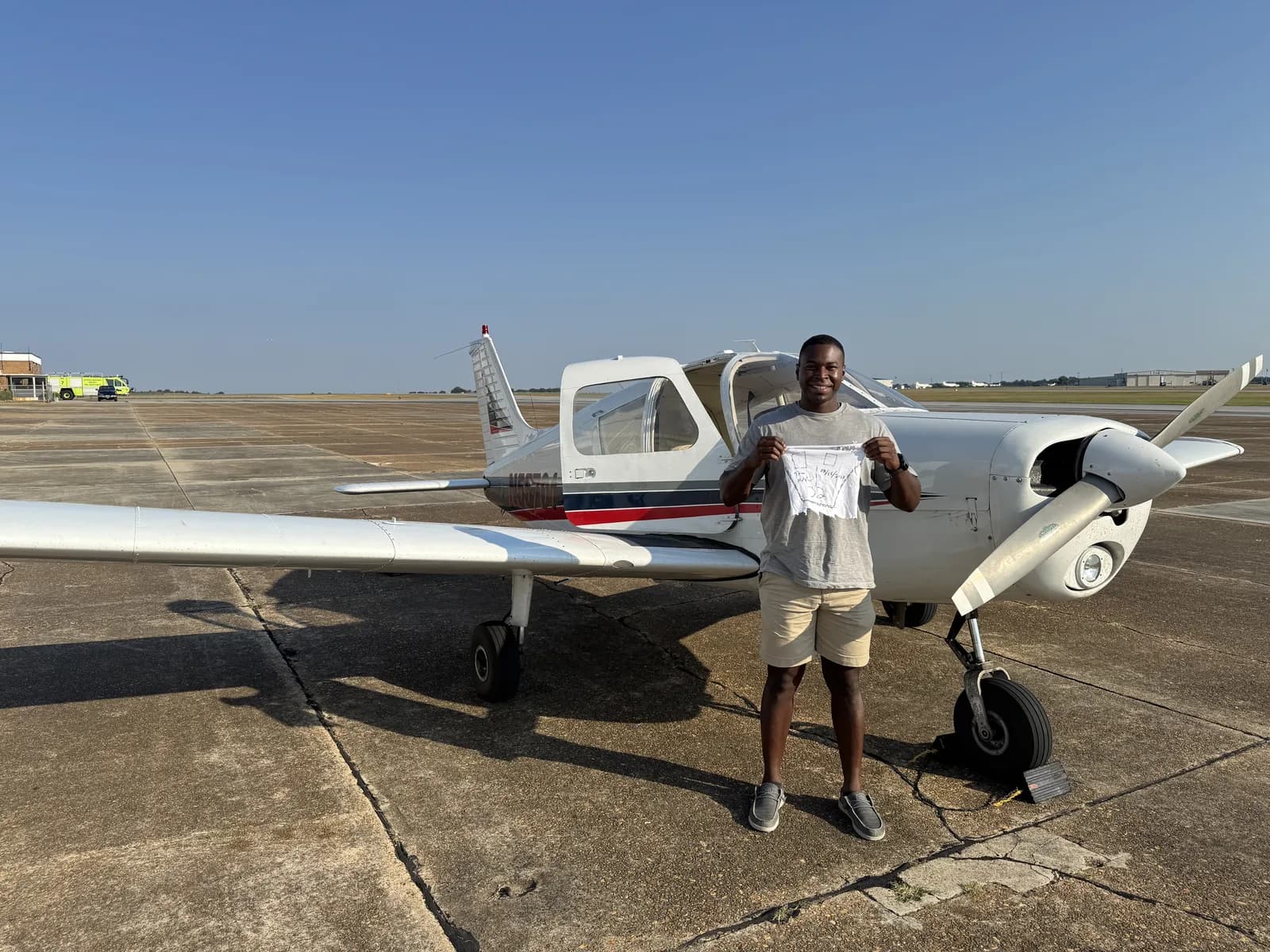 A 30-minute introductory flight where you fly the airplane — not just ride along.